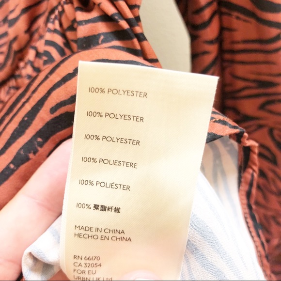 Free People zebra printed blouse - Picture 7 of 13